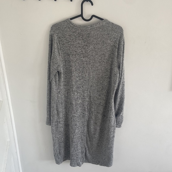 GAP Maternity Heather GREY Sweater Dress **see photos** - Size Large - stretchy! - Picture 4 of 6